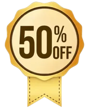 50% OFF